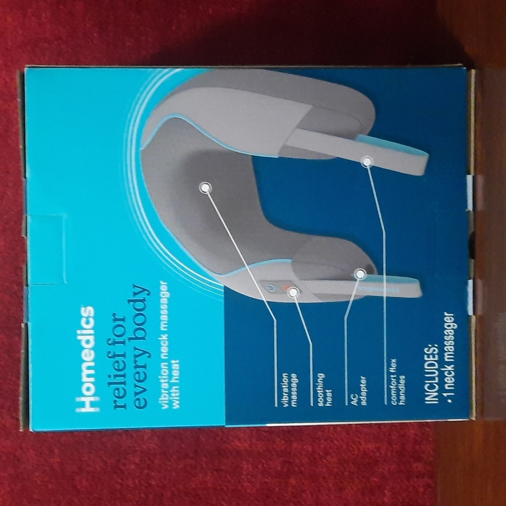 Neck Massager w/Heat  new in box never used